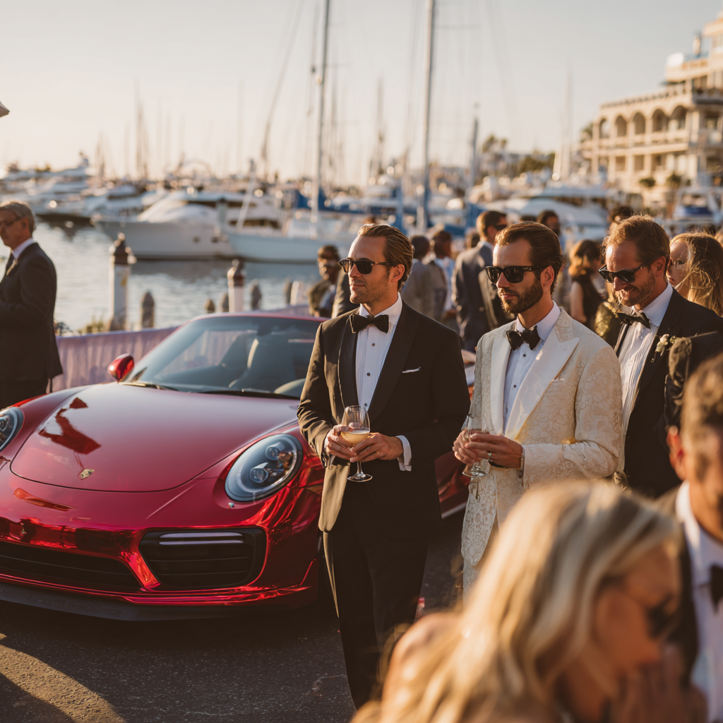 Private automotive event Newport Beach